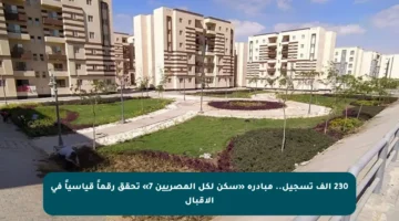 230 ألف تسجيل.. مبادرة «سكن لكل المصريين 7» تحقق رقماً قياسياً في الإقبال